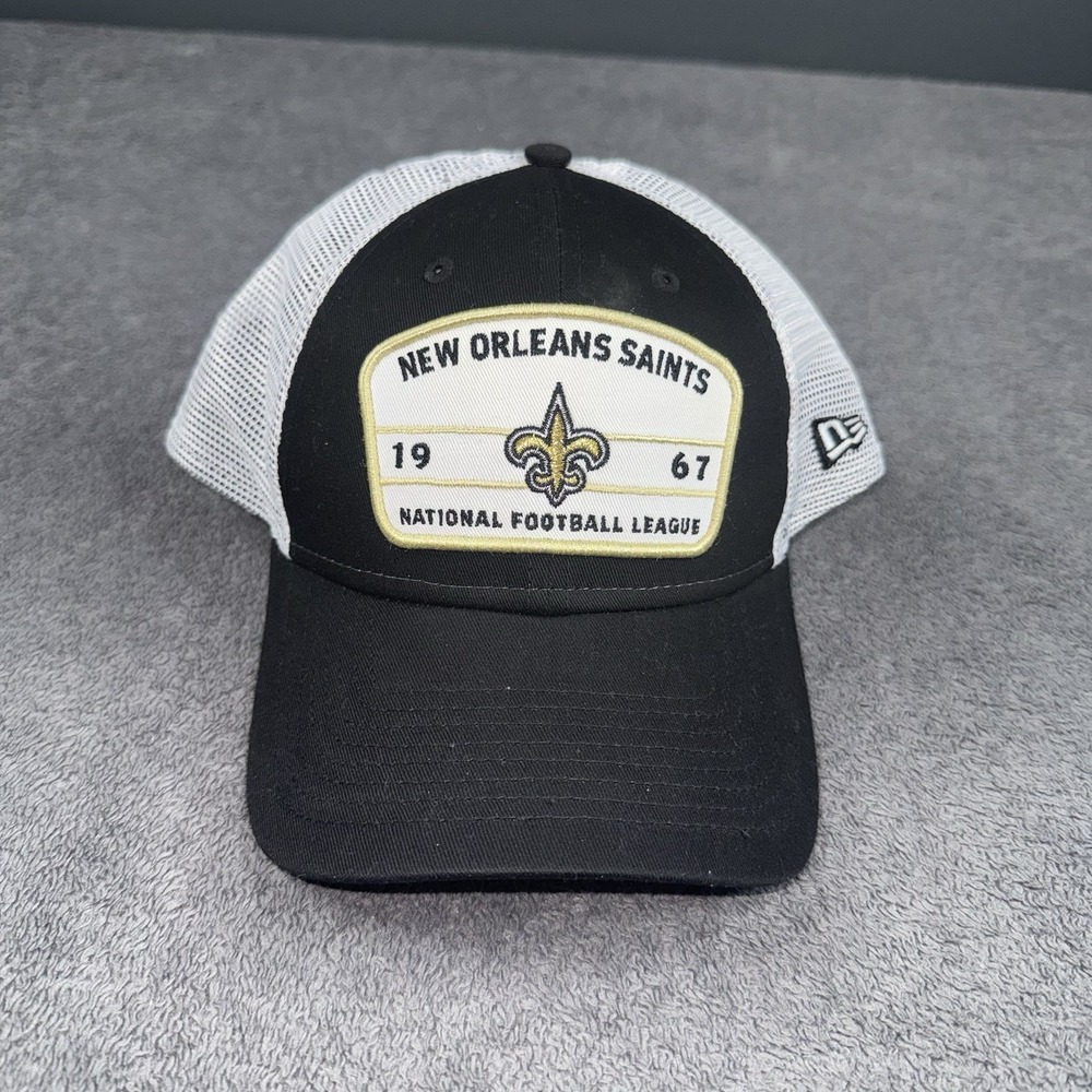 New Orleans Saints Hat Cap Snap Back New Era Trucker NFL Football